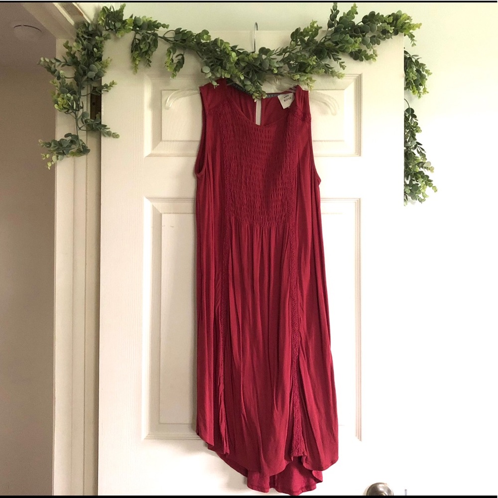 Red Berry Knox Rose Dress
